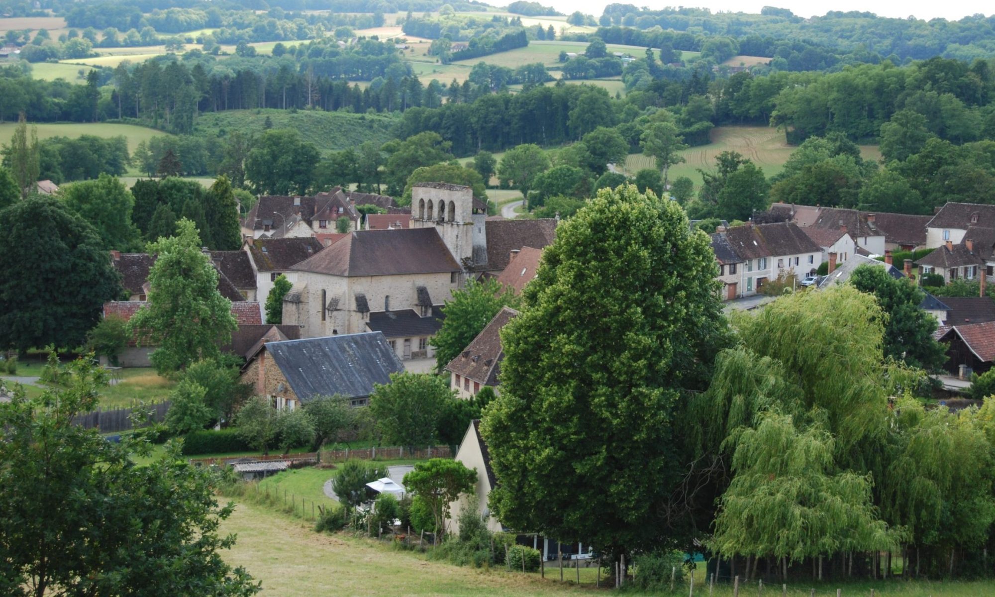 Vue aérienne Vicq-sur-Breuilh